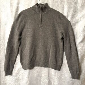 Polo Ralph Lauren , 100% lambswool, extra large gray sweater.